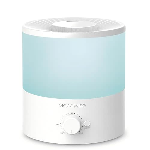 MegaWise Ultrasonic Cool Mist Humidifier SK7620 - 1.5L Capacity, Whisper-Quiet Operation, Adjustable Mist Output, Auto Shut-Off - Ideal for Home, Office, Baby Room, and Bedroom