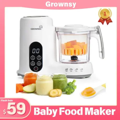 [dealsforyoudays]Grownsy Baby Food Maker with Steam Basket, One - TikTok Shop