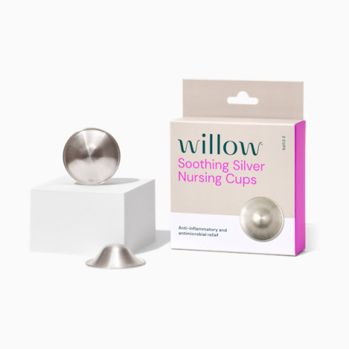 Willow Soothing Silver Nursing Cups (2 Pack)