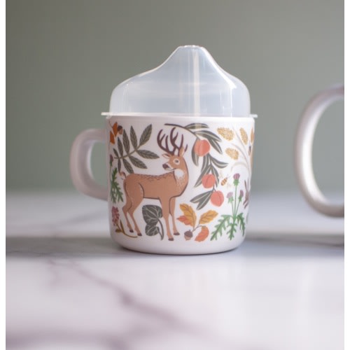Woodland Sippy Cup and Toddler Mug with removable lid