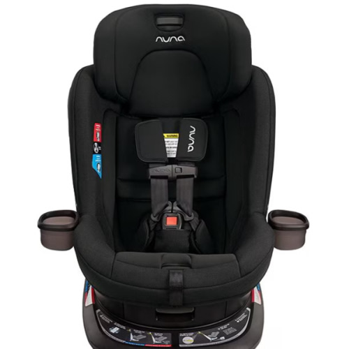 Nuna REVV 360° Rotating Rear and Forward Facing Convertible Car Seat - Caviar Edition