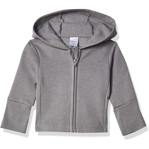 Hanes, Zippin Soft 4-way Stretch Fleece Hoodie, Babies and Toddlers
