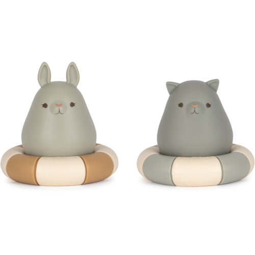 Konges 2 Pack Silicone Bath Toys Swim Ring | Wee Mondine