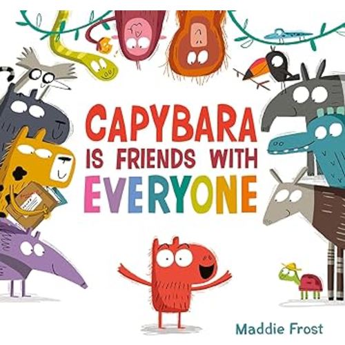 Capybara Is Friends with Everyone
