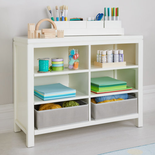 Martha Stewart Crafting Kids Double Open Art Storage with Bins & Reviews | Wayfair