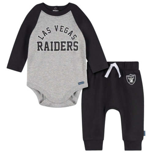 2-Piece Baby Las Vegas Raiders Bodysuit and Jogger Set
