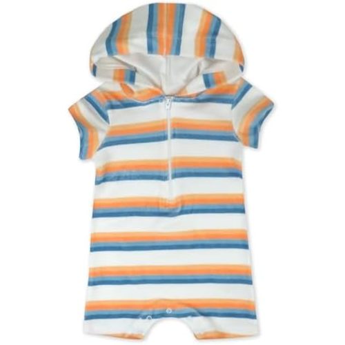 HonestBaby baby-boys Terry Romper Top Infant, Girl, Unisex