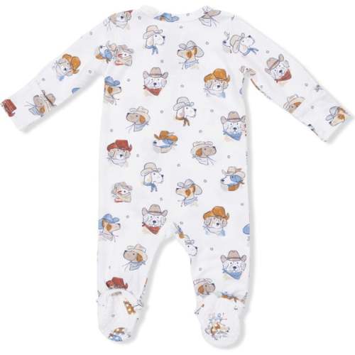 Cowdogs - 2 Way Zipper Footie - Angel Dear | Maisonette
