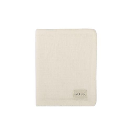Holey Knit Blanket White · Minicoton