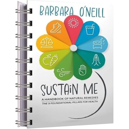 Sustain Me Book Barbara O'neill 2024, The Herbal Remedies Organizers, The Complete Herbal Remedies Book Holistic Health Guide