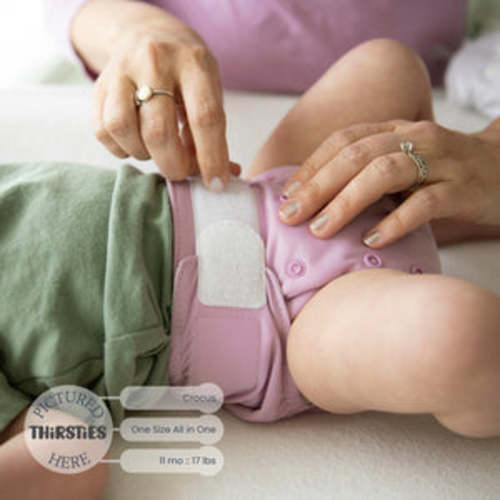 Best Rated All in One Cloth Diaper | Natural Cotton + Hemp | One Size