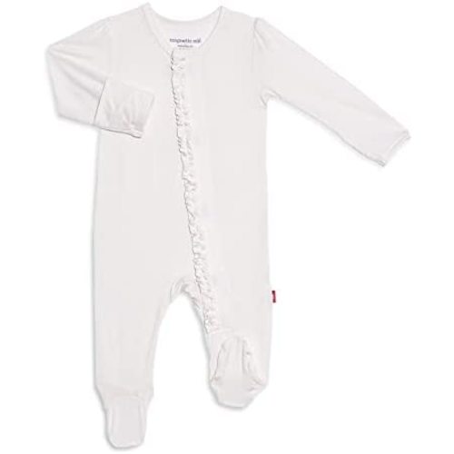 Magnetic Me Footie Pajamas Soft Modal Baby Sleepwear with Quick Magnetic Fastener | Boys and Girls Sleeper Preemie-24 Months