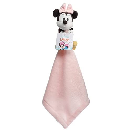 Lambs & Ivy Disney Baby Little Minnie Mouse Pink Lovey Plush Security — buybuy BABY