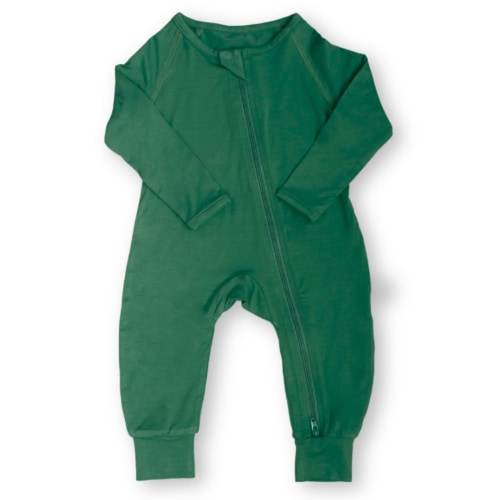UPF 50+ Bamboo Romper Forest 6-9mo