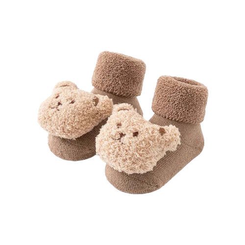 Slipper Socks, Cocoa Bear