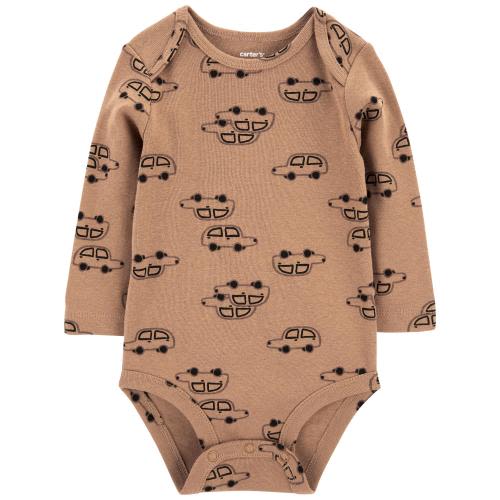 Baby Car Collectible Bodysuit - Style,Brown