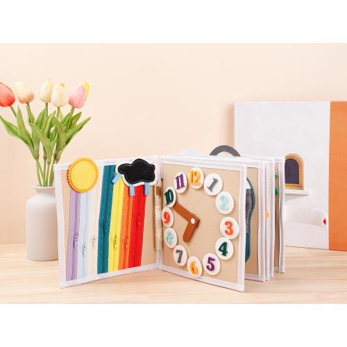 Montessori Busy Book,Busy Book, Felt busy book, Montessori busy book, gift for kids, Princess busy book, quiet book,Sensory Toy.