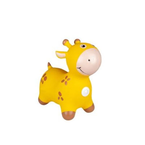 Flybar Waddle Inflatable Hopper Animal Bouncer - Yellow Giraffe