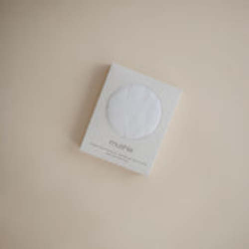 Mushie Extra Soft Muslin Changing Pad Cover - White