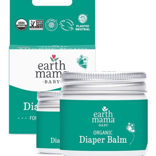 Amazon.com: Earth Mama Organic Diaper Balm 2-Ounce | Diaper Cream for Baby | EWG Verified, Petroleum & Artificial Fragrance-Free with Calendula for Sensitive Skin (2-Pack) : Baby