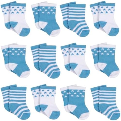 Onesies Brand Unisex Baby 12-Pair Bootie Socks