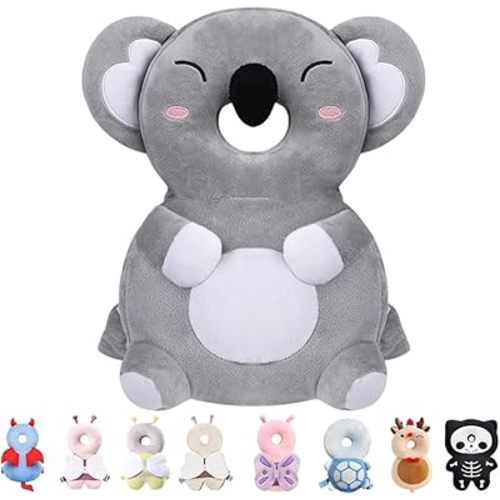 Baby Head Protector Backpack for Falling Crawling and Walking Toddler Essentials Harness Infant Koala Toys Helmets Baby Christmas Gifts Essentials Must Have Stuff Items for 0.5-2 Years