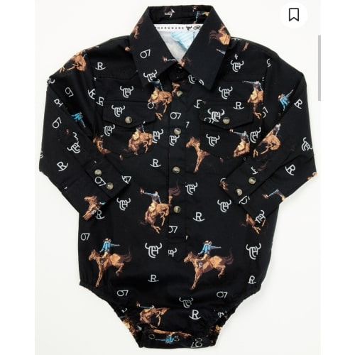 Cowboy Hardware Infant Boys' Bronco Stretch Onesie