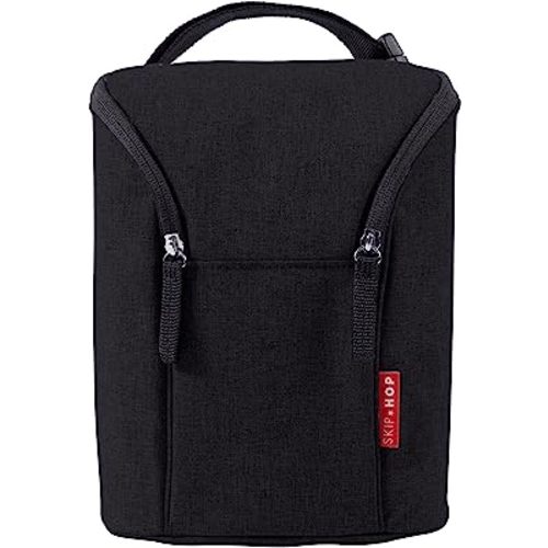 Skip Hop Baby Breastmilk Cooler Insulated Bottle Bag, Grab & Go, Chevron