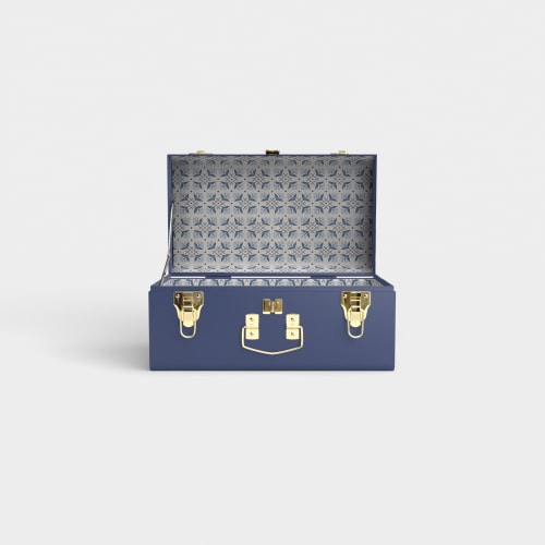 Mini Trunk - Navy - Liberty Stitch / No Embroidery