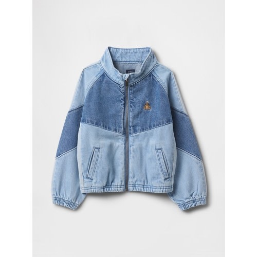 Baby & Toddler Colorblock Denim Track Jacket | Gap