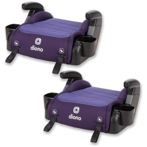 Diono Connect3 RXT Backless Booster, Slim Fit 3-Across, Purple Wildberry