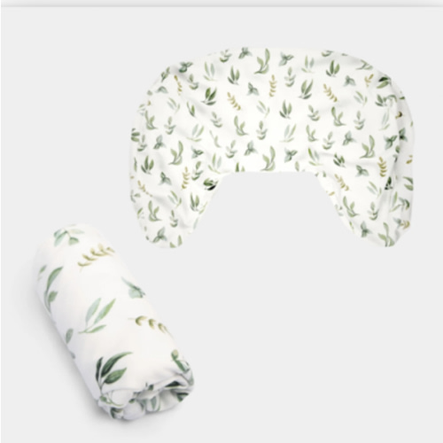 New Boppy Nursing Pillow Organic Cotton Cover