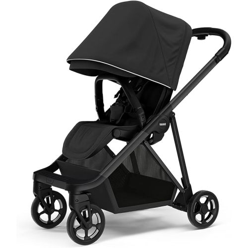 Thule Shine baby stroller, Full-size stroller features, Compact and lightweight design, Reversible seat, Spacious storage basket, Adjustable leg rest, Easy one-hand fold