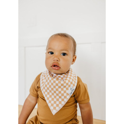 Vance Printed Bandana Bib Set, Multicolors (Pack of 4) - Copper Pearl | Maisonette