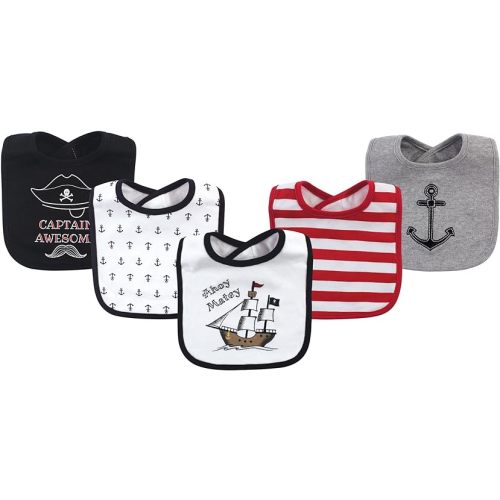 Hudson Baby Unisex BabyCotton Bibs