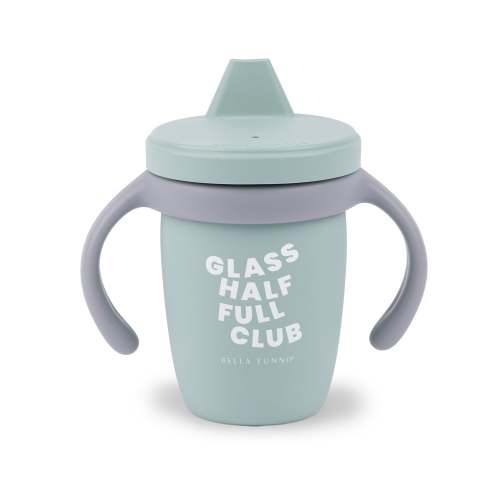 Glass Half Full Club Happy Sippy Cup – Bella Tunno