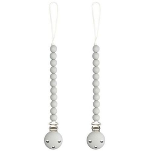 Pacifier Clip For Boys And Girls By Comfy Cubs - Beige & Light Beige