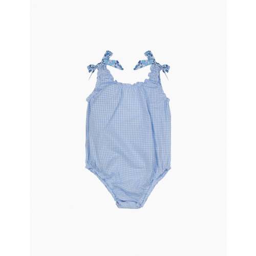 Patchwork Cotton Swimsuit in Liberty Betsy Celeste