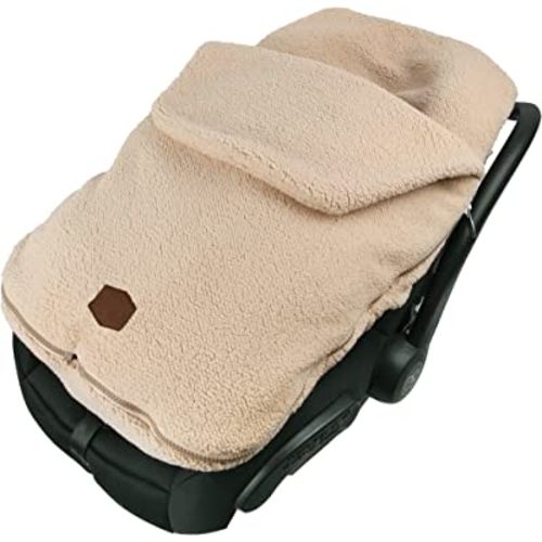 Tomy Cole Bundle Me Winter Baby Car Seat Cover and Bunting Bag - Sherpa Lined Infant Car Seat and Baby Carrier Cover - Cozy Winter Baby Car Seat Covers - Original Shearling