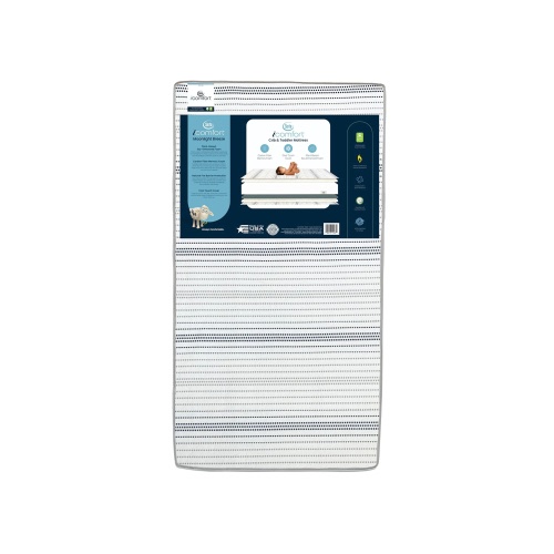 Serta iComfort Moonlight Breeze 2-Stage Plant-Based Foam Crib and Toddler Mattress by Delta Children