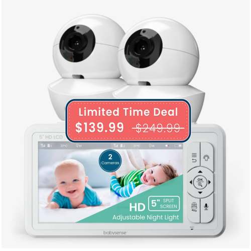 HDS2 - Video Baby Monitor with HD Cameras & Split Screen, NEW!