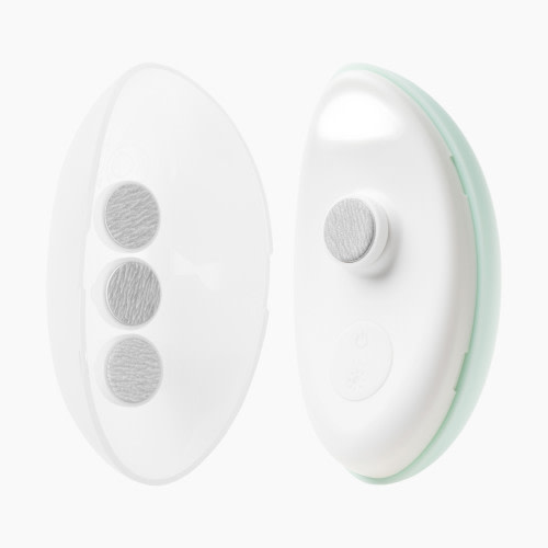 Olababy Rechargeable Electric Baby Nail Trimmer - White