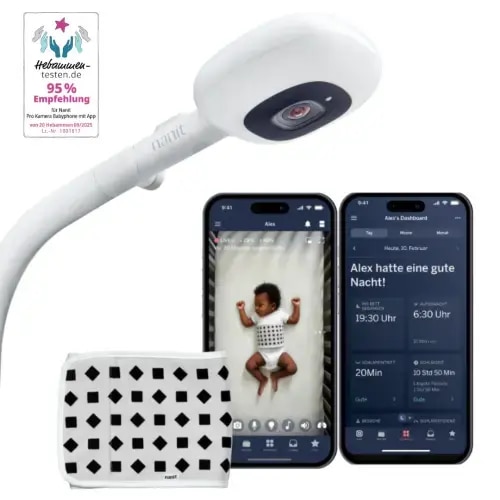 Nanit Baby monitor - The Best Sellers Bundle with Wall Mount