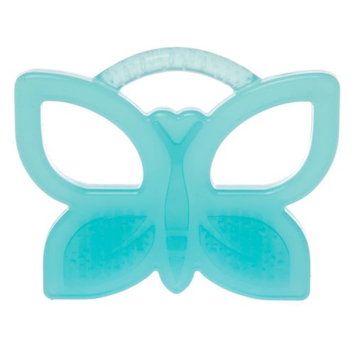 Honest Butterfly Teether in Teal