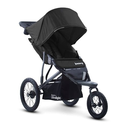 joovy Zoom 360 Ultralight Jogging Stroller, Black
