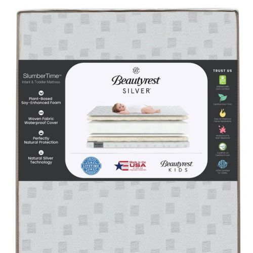 Beautyrest Silver Slumbertime Crib and Toddler Mattress