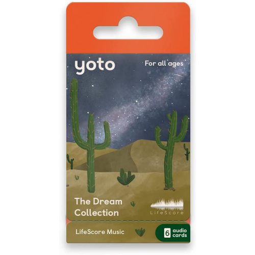 Yoto The Dream Collection by LifeScore – 6 Kids Musical Cards for Use Player & Mini Audio Player, Educational Screen-Free Listening with Relaxing Naptime & Bedtime Music for Winding Down