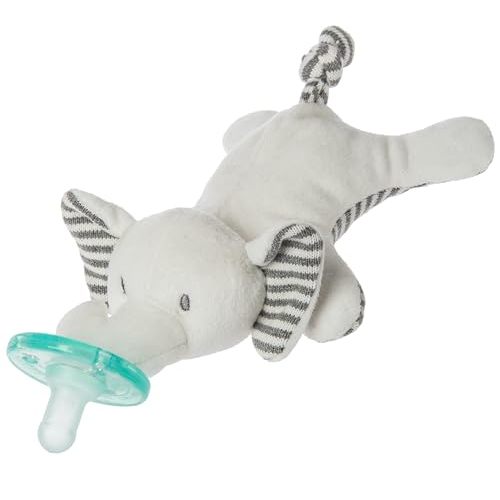 Mary Meyer WubbaNub Infant Pacifier, 6-Inches, Afrique Elephant