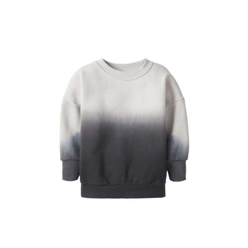 Ombre Elevated Crewneck - Black