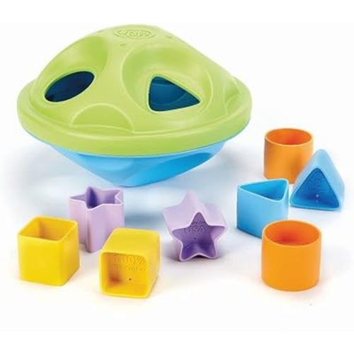Green Toys Shape Sorter for 6 months +, Green/Blue